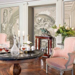 Английские обои De Gournay, коллекция Papiers Peints Panoramiques, артикул Cupid & Psyche/E-21