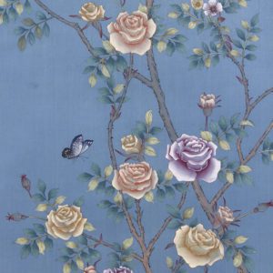 Американские обои Paul Montgomery Studio, коллекция Fine Painted Wallpapers, артикул Suzhou Garden