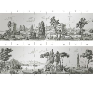 Американские обои Paul Montgomery Studio, коллекция Endur Collection (Mural Sources), артикул E-CH-050-HG-ST/Steel