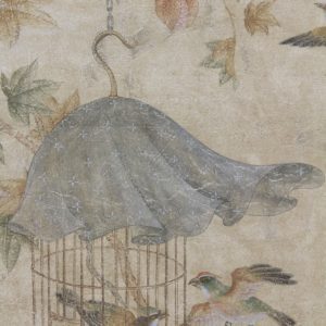 Американские обои Paul Montgomery Studio, коллекция Fine Painted Wallpapers, артикул Treillage