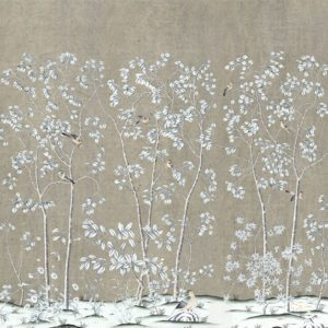 Американские обои Paul Montgomery Studio, коллекция Endur Collection (Mural Sources), артикул E-PN-500-PD-SR/Silver