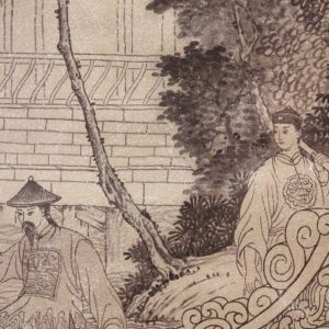 Американские обои Paul Montgomery Studio, коллекция Fine Painted Wallpapers, артикул Meng Hui