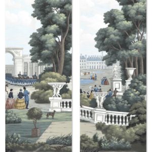 Американские обои Paul Montgomery Studio, коллекция Fine Painted Wallpapers, артикул Huntington