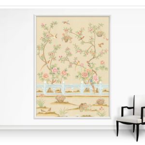 Американские обои Paul Montgomery Studio, коллекция Fine Painted Wallpapers, артикул Taihu Garden