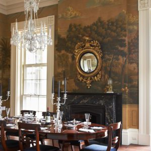 Английские обои De Gournay, коллекция Papiers Peints Panoramiques, артикул Les Sauvage de la Mer Pacifique/E-14