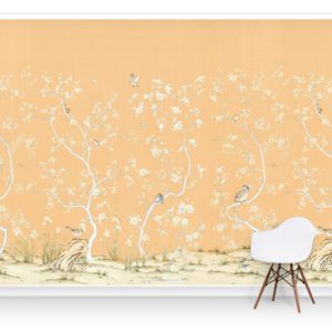 Американские обои Paul Montgomery Studio, коллекция Murals For Unique Walls, артикул Blue Garden/Blue