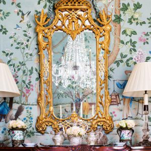 Английские обои De Gournay, коллекция Chinoiserie, артикул Abbotsford/C-080