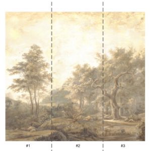 Американские обои Paul Montgomery Studio, коллекция Fine Painted Wallpapers, артикул Parc Bonaire