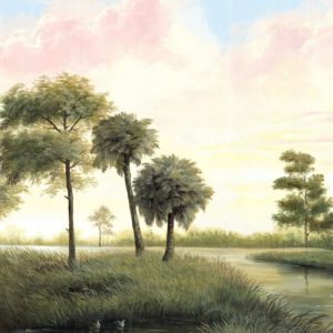 Американские обои Paul Montgomery Studio, коллекция Fine Painted Wallpapers, артикул Greta