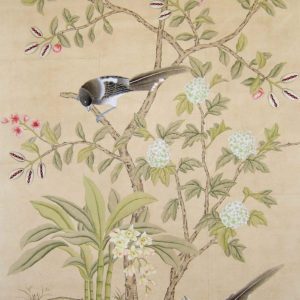 Американские обои Paul Montgomery Studio, коллекция Fine Painted Wallpapers, артикул Tropical Forest