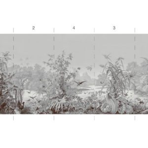 Американские обои Paul Montgomery Studio, коллекция Murals For Unique Walls, артикул Maysong Paris/Aqua