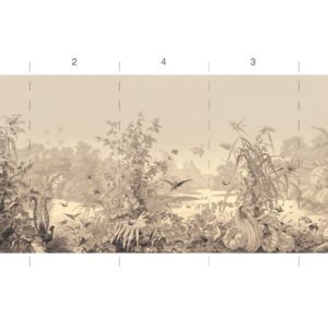 Американские обои Paul Montgomery Studio, коллекция Murals For Unique Walls, артикул Combray Antiqued/Antique