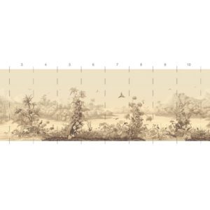 Американские обои Paul Montgomery Studio, коллекция Endur Collection (Mural Sources), артикул E-CH-275-BG1-GS/Gold