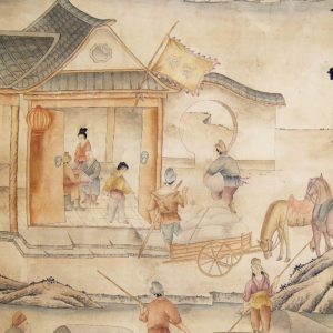 Американские обои Paul Montgomery Studio, коллекция Fine Painted Wallpapers, артикул Hemmerling