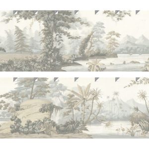 Американские обои Paul Montgomery Studio, коллекция Murals For Unique Walls, артикул Virginia/Sepia