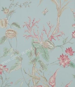 Английские обои Sanderson, коллекция Caverley, артикул DCAVMA102