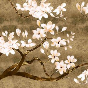 Панно Misha, коллекция Asia, артикул Magnolia Tree/Limonite