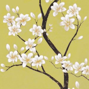 Панно Misha, коллекция Asia, артикул Magnolia Tree/Light Green