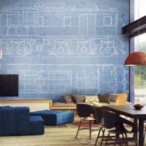 Российские обои Wall Street, коллекция Induction, артикул 19900