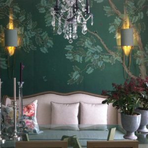 Панно Misha, коллекция Asia, артикул Pagoda Tree/Forest Green