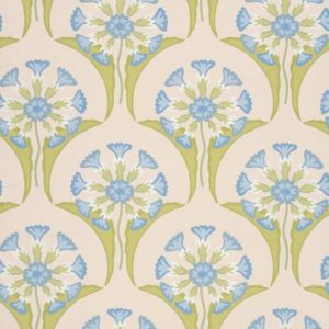 Английские обои Little Greene, коллекция National Trust Papers, артикул 0245HEBLUEP