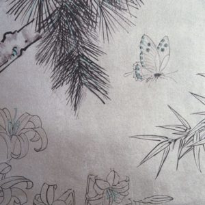 Английские обои Fromental, коллекция Modern Chinois, артикул Garden of House/Shen