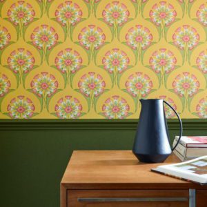 Английские обои Little Greene, коллекция National Trust Papers, артикул 0245HEPUNCH