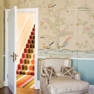 Английские обои Fromental, коллекция Chinoiserie, артикул Family 3/Old Gold