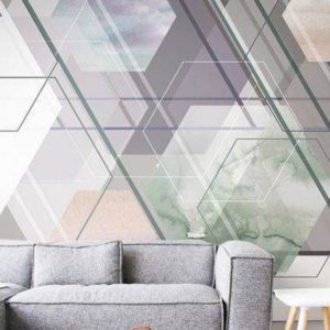 Российские обои Wall Street, коллекция Geometry 2018, артикул 20008