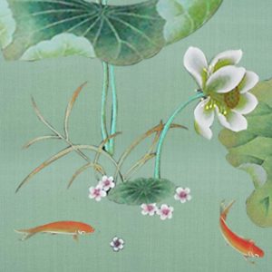 Панно Misha, коллекция China Classic, артикул Pond/Verde Antico