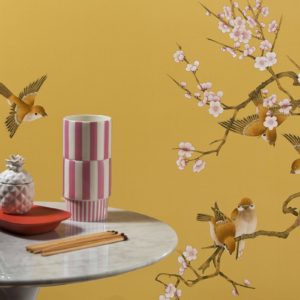 Панно Misha, коллекция Asia, артикул Sparrows/Sun Gold