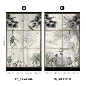 Панно Wall & Deco, коллекция Contemporary Wallpaper 2022, артикул ED_SSLA2101A