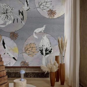 Панно Wall & Deco, коллекция Contemporary Wallpaper 2022, артикул WDUP2201