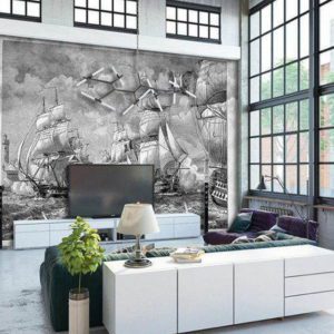 Российские обои Wall Street, коллекция Grayscale, артикул 16955