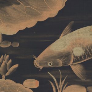 Английские обои Fromental, коллекция Modern Chinois, артикул Carp and Moon/Kyoto