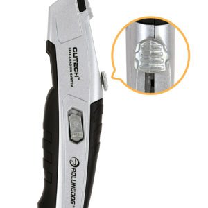 Малярный нож ROLLINGDOG™ Cutech™ с 5 лезвиями в комплекте