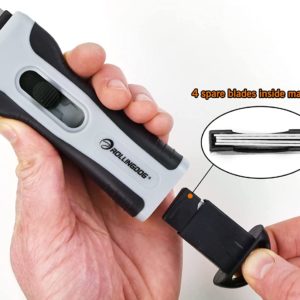 Набор: 2 малярных скребка ROLLINGDOG со сменными лезвиями и выдвижной универсальный нож