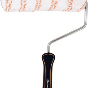 Бюгель + Валик Micro-Max™Материал: премиум микрофибра высокой плотностиРазмер: 9" (230мм)Длина ворса: 1/2" (12,7мм)Диаметр бюгеля: Ø8ммРучка: Мягкое резиновое покрытие (PP+TPE)