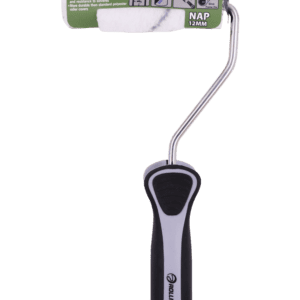 Бюгель + Валик мини NYPOLY™Материал: полиэстер/полиамидРазмер: 4" (100 мм.)Ворс: 12 мм.Диаметр бюгеля: Ø6 мм.Ручка: мягкое резиновое покрытие (PP+TPE)