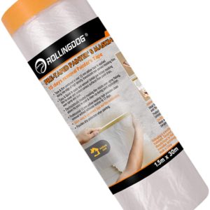 Укрывная пленка на малярной ленте Washi Tape "2 в 1"