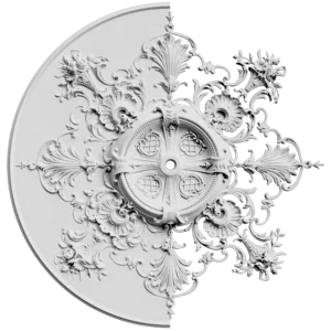 Розетка орнаментальная SR136N/V (наборная, накладная/врезная)