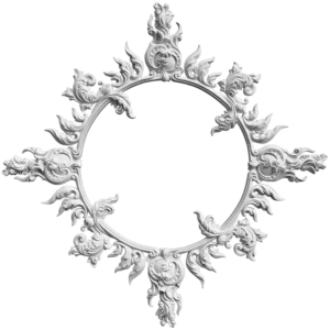 Розетка орнаментальная SR80 (наборная)